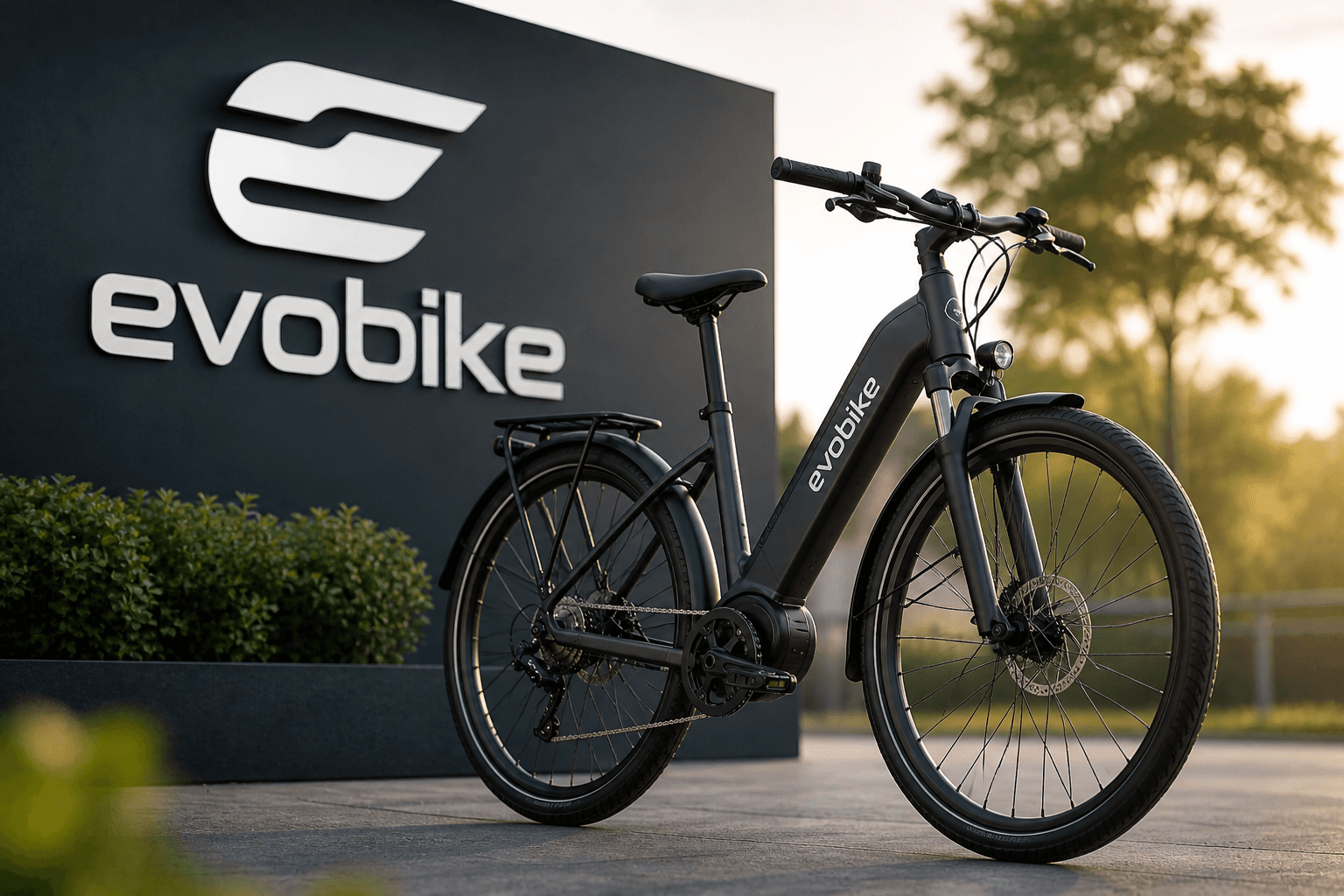 EvoBike-elcykel i vardagsmiljö