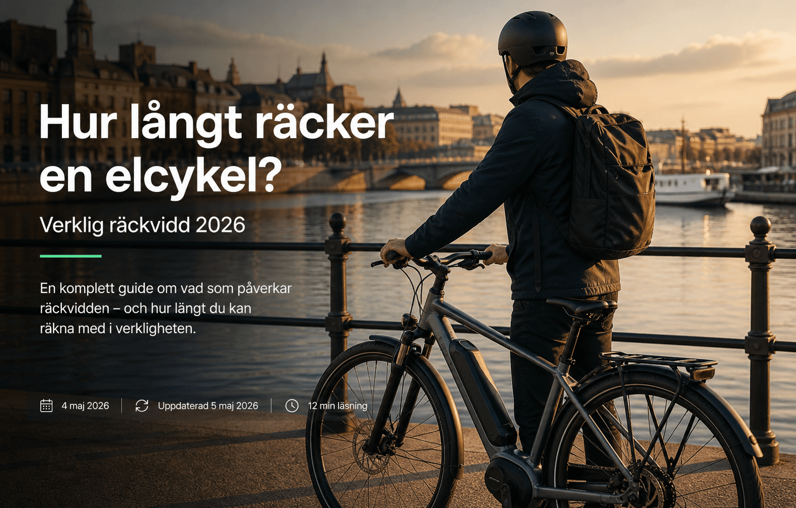 Elcykel och räckvidd i vardagen
